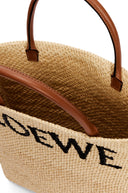 LOEWE A4 LOGO TOTE BAG RAFFIA
