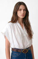 VANESSA BRUNO CORY BLOUSE WHITE