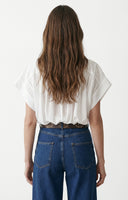 VANESSA BRUNO CORY BLOUSE WHITE