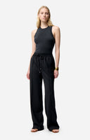VANESSA BRUNO CLIFF WIDE LEG TROUSER BLACK