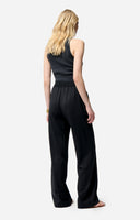 VANESSA BRUNO CLIFF WIDE LEG TROUSER BLACK