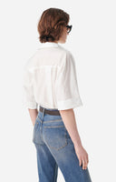 VANESSA BRUNO BOBBY OVSD SHIRT WHITE