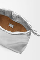 LOEWE LAMINATED FLAMENCO PURSE METALLIC