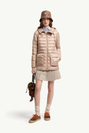 MONCLER JASMIN SHORT PARKA BEIGE