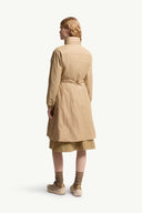 MONCLER RHODODENDRON LONG PARKA BEIGE