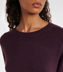 LISA YANG MILA PULL ROUND NECK MAHOGANY