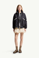 MONCLER MARMACY HOODED RAIN JACKET DARK BLUE