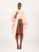 CHLOÉ PENCIL SKIRT PLAIN BROWN