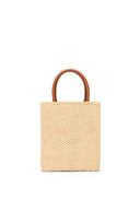 LOEWE A5 LOGO TOTE BAG RAFFIA