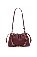 LOEWE FLAMENCO PURSE BURGUNDY