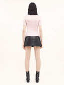 COURRÈGES REEDITION PULL KNIT PALE PINK