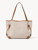 CHLOÉ CLOVER TOTE BAG CLAY BROWN