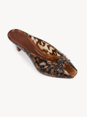 CHLOÉ JELLY MULE BROWN