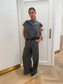 THE GARMENT GRAND DRAPE TOP GREY