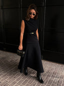 JACQUEMUS LA JUPE TRIANGLE BLACK