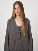 REPEAT OVSD CARDIGAN ROCK