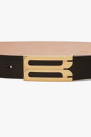 VICTORIA BECKHAM JUMBO BELT 3,8 CM BLACK