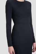 VICTORIA BECKHAM T-SHIRT DRESS NAVY