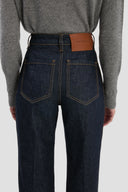 VICTORIA BECKHAM ALINA TROUSER INDIGO RINSE