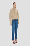 VICTORIA BECKHAM BOMBER JACKET CAMEL