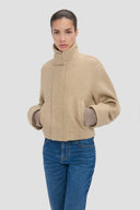 VICTORIA BECKHAM BOMBER JACKET CAMEL