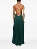 ZIMMERMANN SLIK SLIP DRESS JADE GREEN
