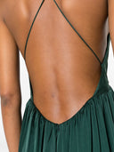 ZIMMERMANN SLIK SLIP DRESS JADE GREEN