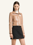 COURRÈGES REEDITION VINYL JACKET BRONZER