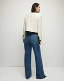 VERONICA BEARD DARLA JACQUARD JACKET ECRU