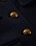 VERONICA BEARD LESLIE CROPPED JACKET NAVY