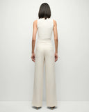 VERONICA BEARD SID RIBBED TOP WHITE