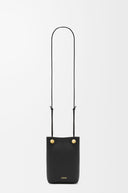 LOEWE PEBBLE POUCH BLACK