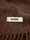 JACQUEMUS THE CARRO SCARF BROWN