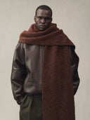 JACQUEMUS THE CARRO SCARF BROWN