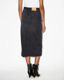 ISABEL MARANT ÉTOILE TILAURIA DENIM SKIRT FADED BLACK