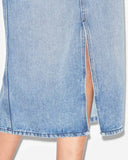 ISABEL MARANT ÉTOILE TILAURIA DENIM SKIRT LIGHT BLUE