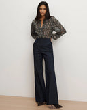 VERONICA BEARD CRUE DENIM MIDNIGHT WASH