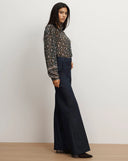 VERONICA BEARD CRUE DENIM MIDNIGHT WASH