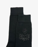 ISABEL MARANT SOURYA LOGO SOCKS BLACK