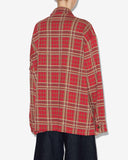 ISABEL MARANT BRUNA SHIRT CHECKERED RED
