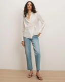 VERONICA BEARD PEREZZI SHIRT WHITE