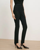VERONICA BEARD LANDREN SLIM STIRRUP TROUSER BLACK