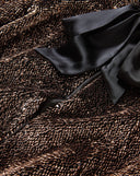 VERONICA BEARD BANCROFF CROPPED SEQUIN JACKET COPPER