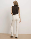 VERONICA BEARD MAZZY SLEEVELESS KNIT TOP ESPRESSO