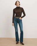 VERONICA BEARD MYLIE DRAPED TOP ESPRESSO