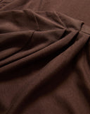 VERONICA BEARD MYLIE DRAPED TOP ESPRESSO