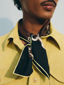 JACQUEMUS THE PAMPILLE FOULARD BROWN