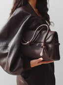JACQUEMUS THE LONG TURISMO BAG DARK BROWN