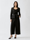 JACQUEMUS MIAMI BELTED JACKET BLACK