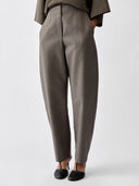 THE CITTA TROUSER DARK BROWN